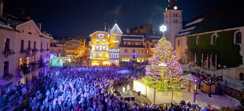 illumination sapin Megève