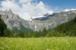 les cascades de sixt fer à cheval