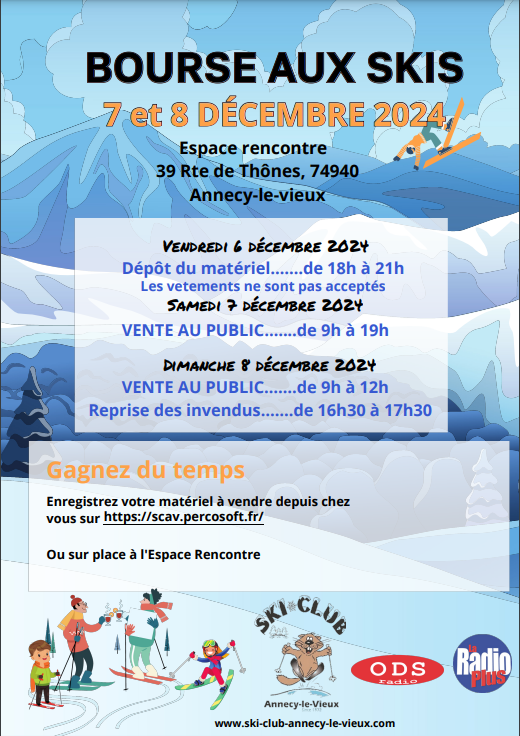 bourse aux skis Annecy-le-vieux