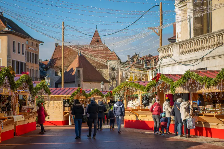 marché de noël Annecy