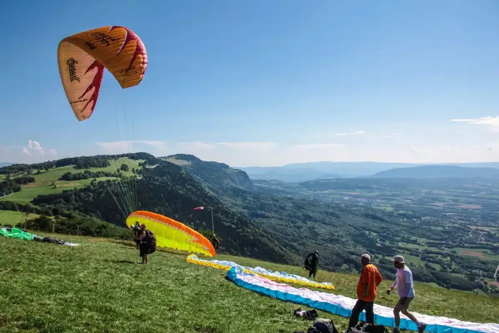 Parapente au Salève