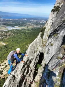 Escalade au Salève