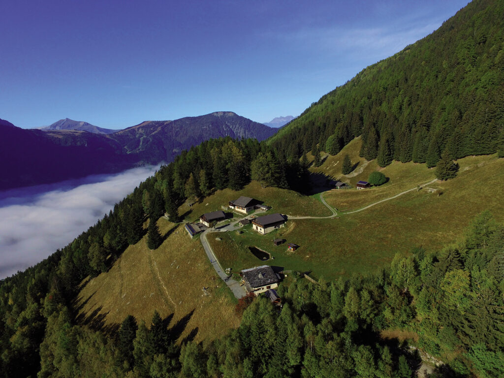 Le Parc de Merlet vu du ciel